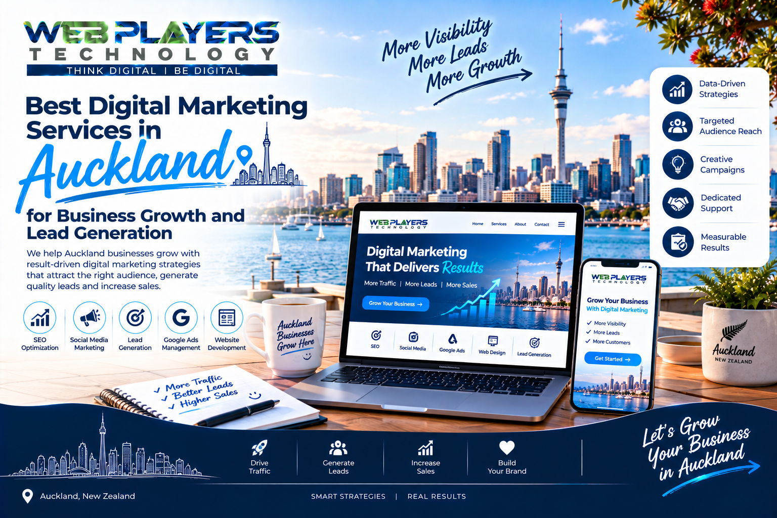 Best Digital Marketing Services in Auckland for Business Growth and Lead Generation